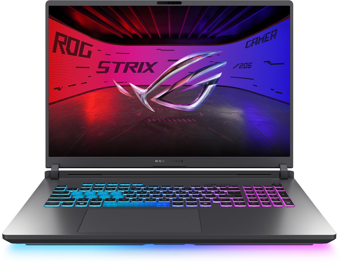 ASUS ROG Strix G18 G815LR‑S9320W – Gaming Laptop – 18 inch – WQXGA – RTX 5070 Ti – Intel Core Ultra 9 – 32GB/1TB — afbeelding 1