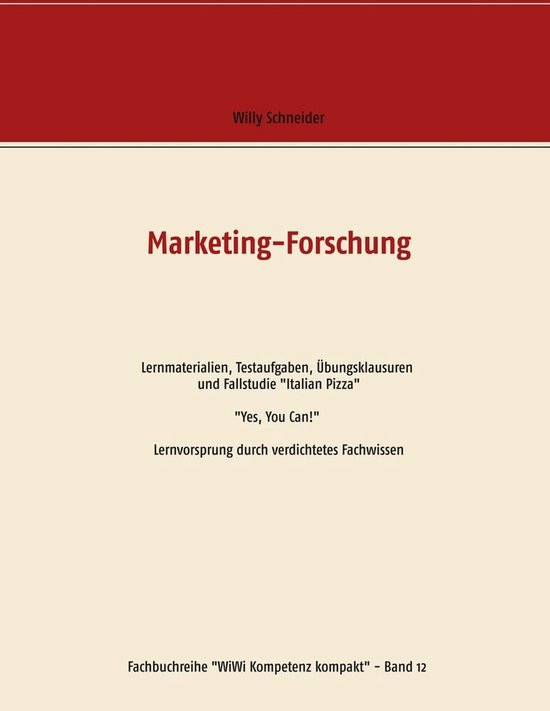 Marketing-Forschung - Lernmaterialien, Testaufgaben, Übungs ... - cover
