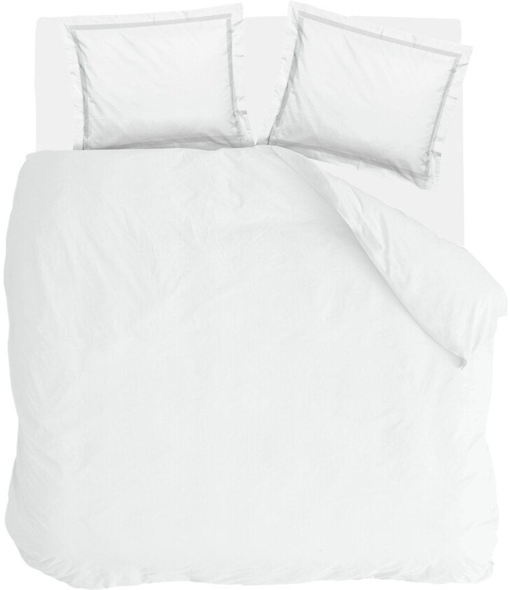 Walra Dekbedovertrek Classic Elegance - 240x220 - 100% Katoen (BCI) - Wit