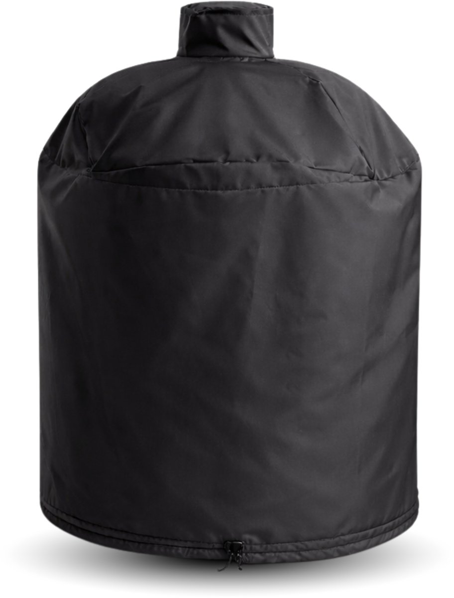 BBQ Hoes Waterafstotend en Rond - Zwart - 15 tot 21 inch - Ø74x98cm - Universeel - Geschikt voor Kamado, Big Green Egg en Grill Guru