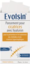 Evolsin® Littekenpleisters met Hyaluron – voor operatielittekens, keizersnede, keloïden en hypertrofische littekens – ondersteunt de huidbarrière