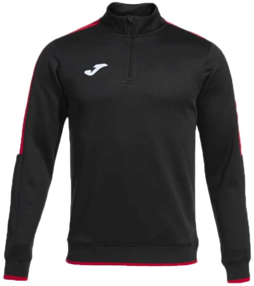 Joma Olimpiada Sweatshirt Met Halve Rits Zwart M Man