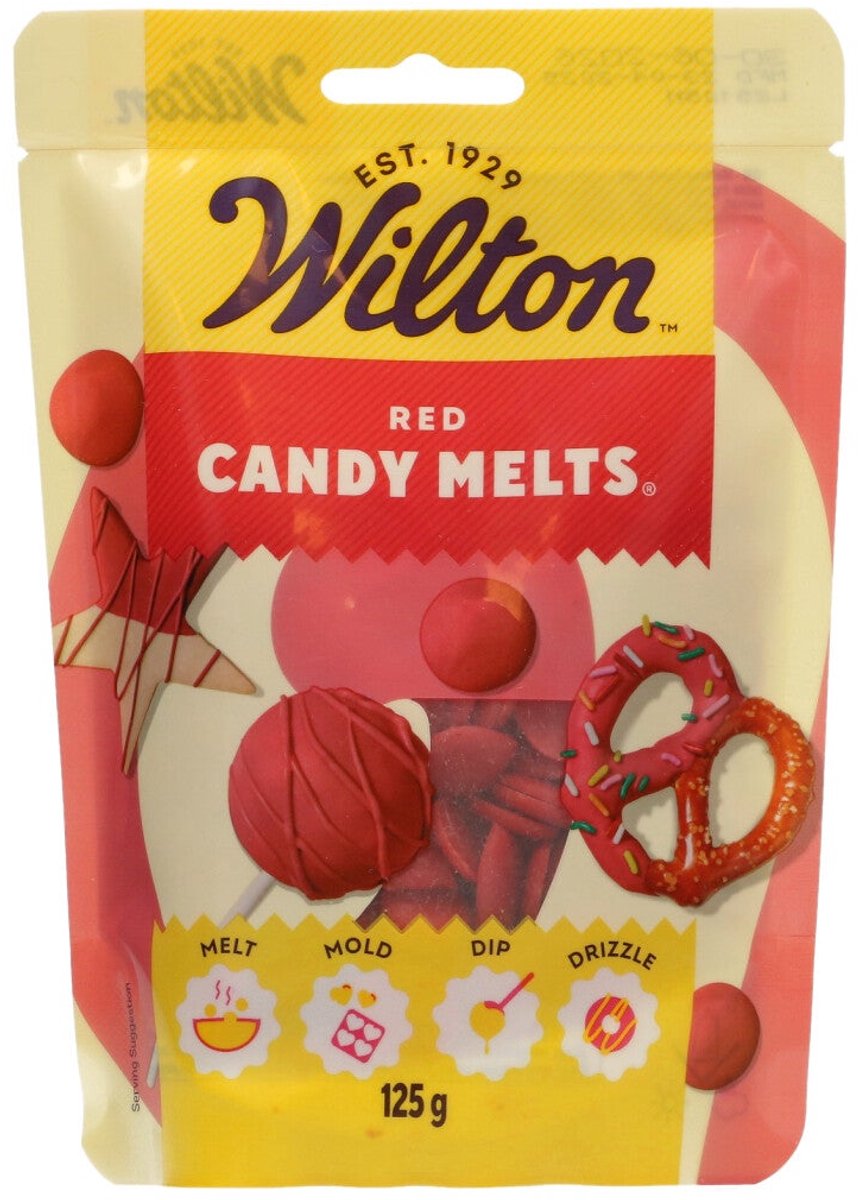 Wilton Candy Melts® - Rood - 125g - Smeltsnoep
