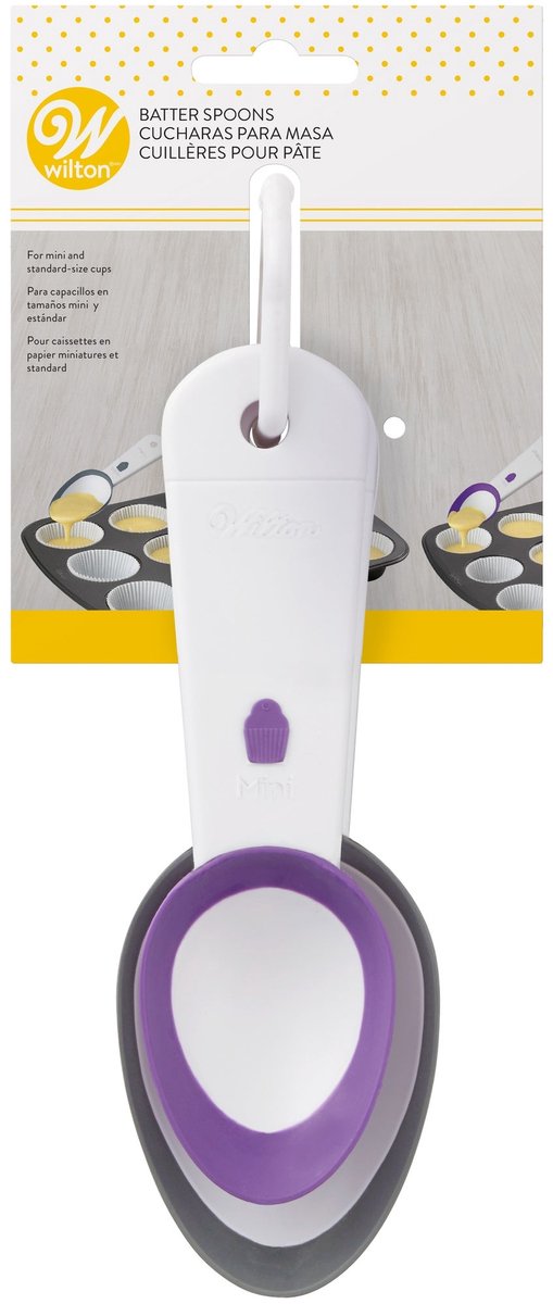 Wilton Cupcakebeslag Lepels set/2
