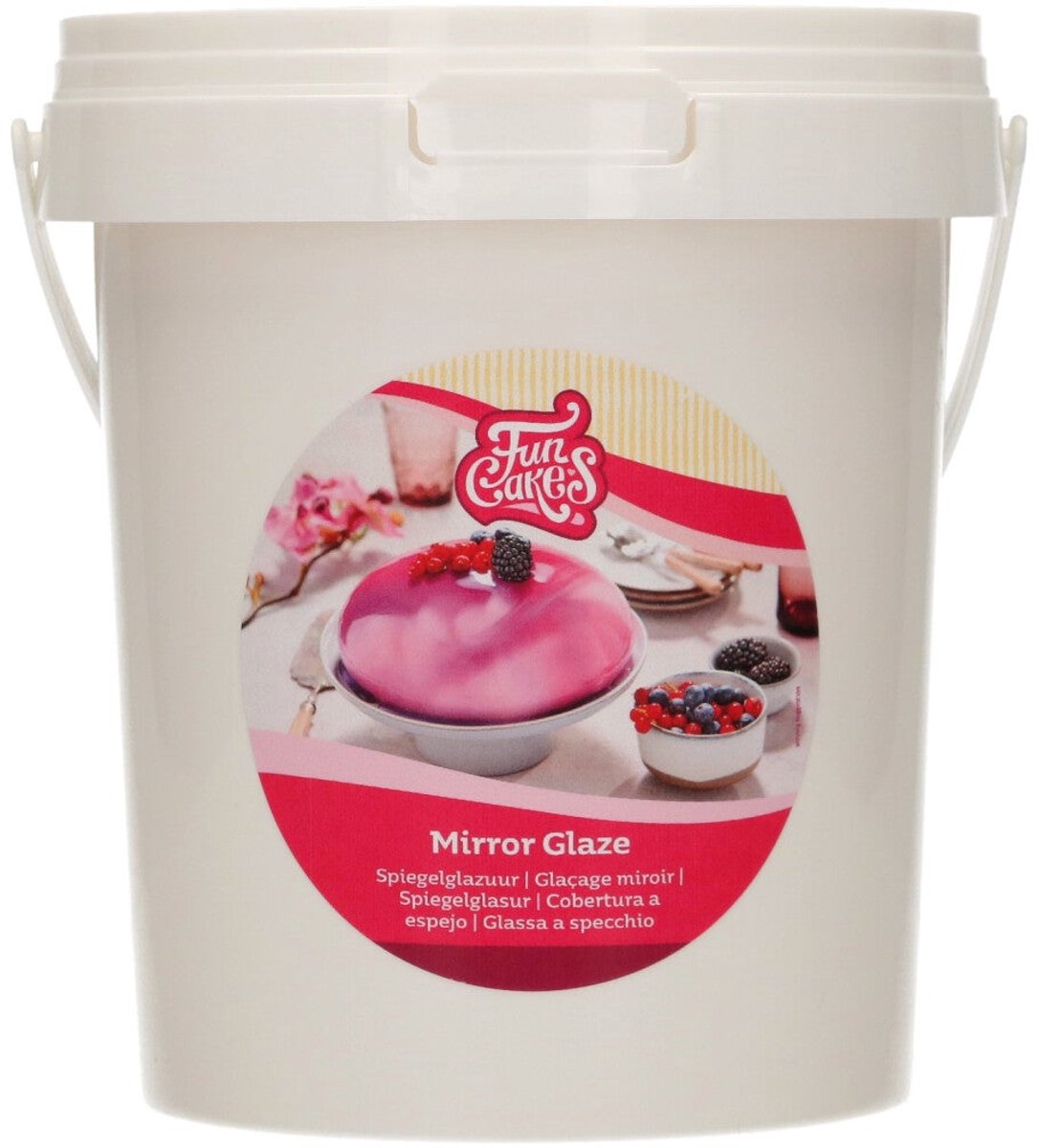 FunCakes Mirror Glaze - 900g - Spiegelglazuur voor Taarten en Desserts