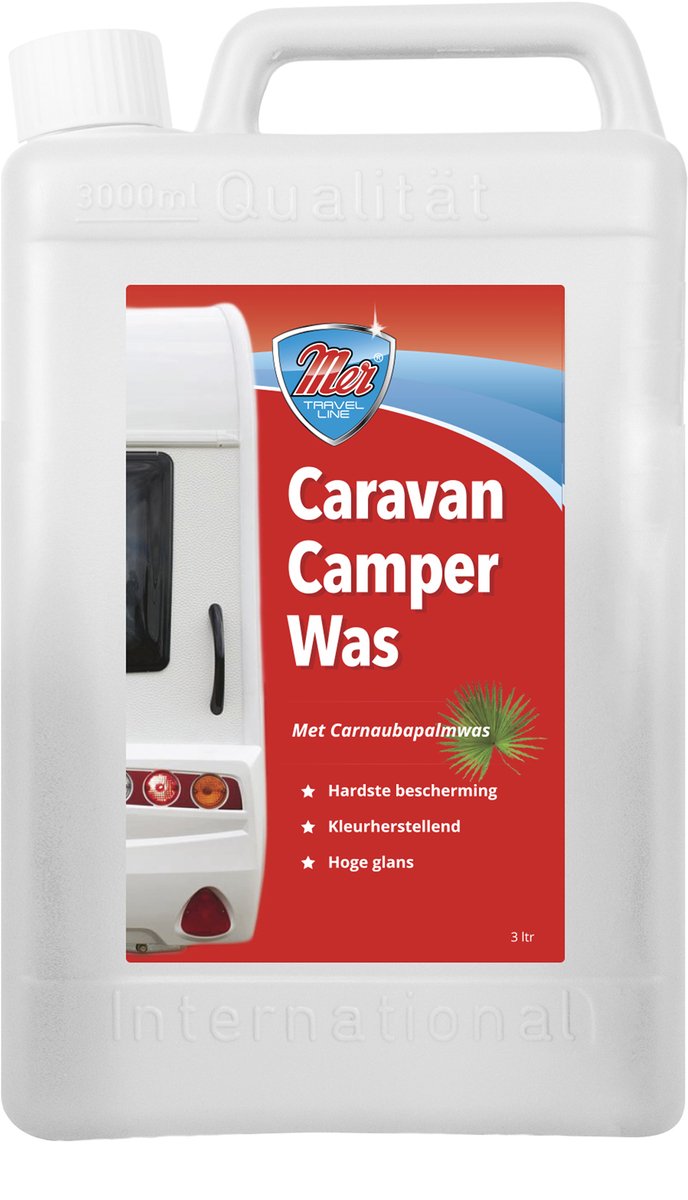 Mer Camper- En Caravanwas Travel Line 3 Liter Wit