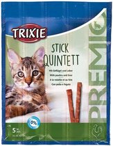 Trixie Premio Stick Quintett Gevogelte/Lever 5x5g