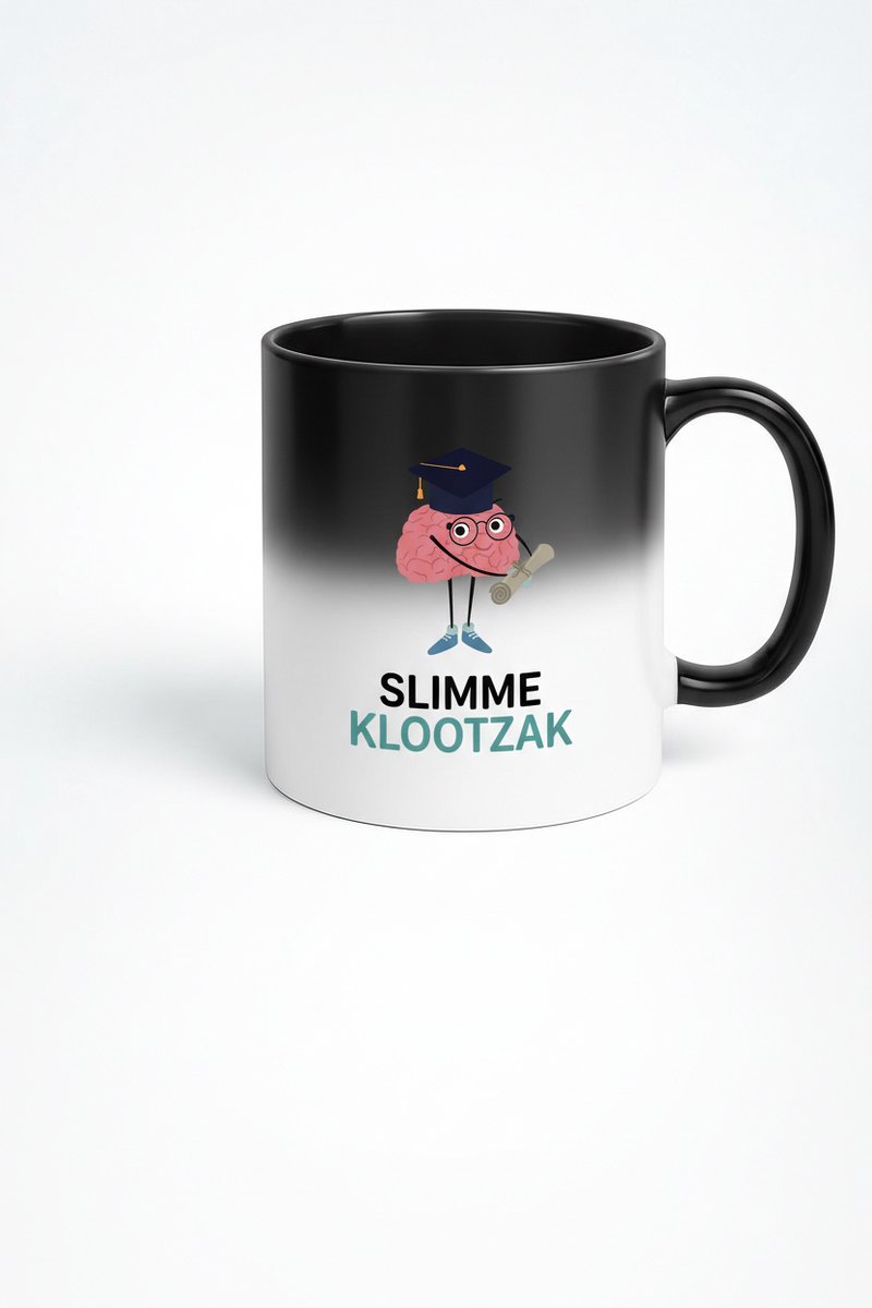 Slimme Klootzak Magische Mok - Graduatie Cadeau