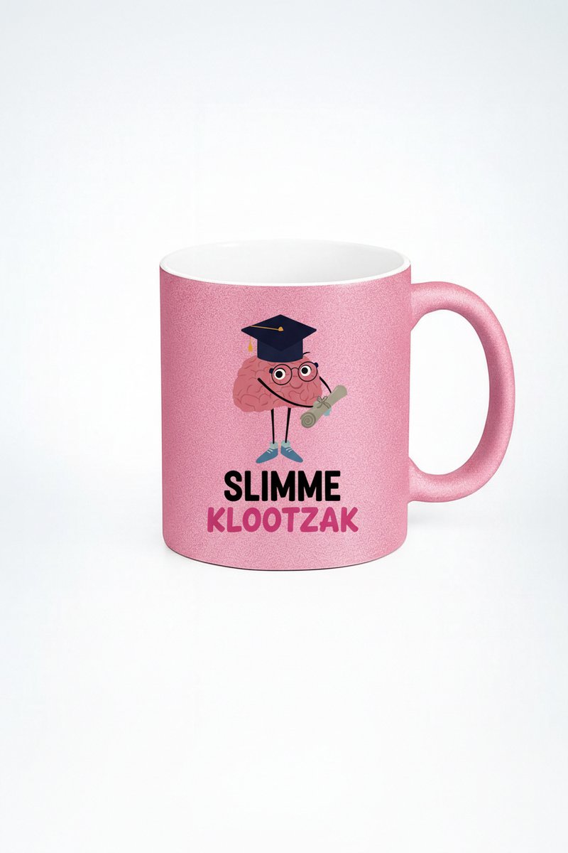 Slimme Klootzak Mok - Grappige Cadeau Mok voor Afgestudeerden
