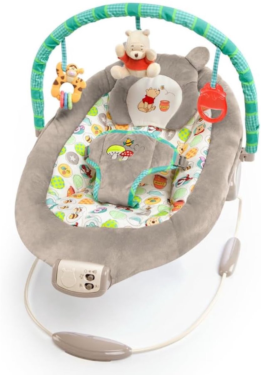 VH Supplies® Elektrische Baby Wipstoel - Wiegschommel - Automatische wipstoel - Grijs