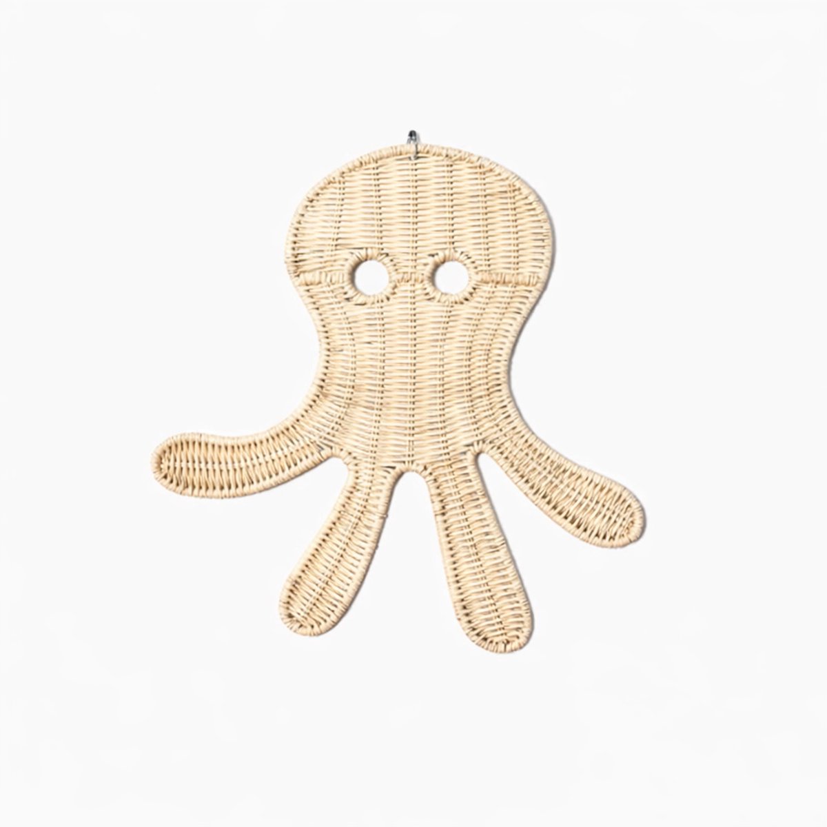 Rotan - Wanddecoratie - Octopus - Decoratie - Babykamer - Kinderkamer - Kado