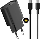 ThunderGold Snellader USB C Adapter + USB C Kabel 2 Meter - USB C Oplader - Adapter USB C - Oplader USB C - USB C Lader - USBC lader - Universeel