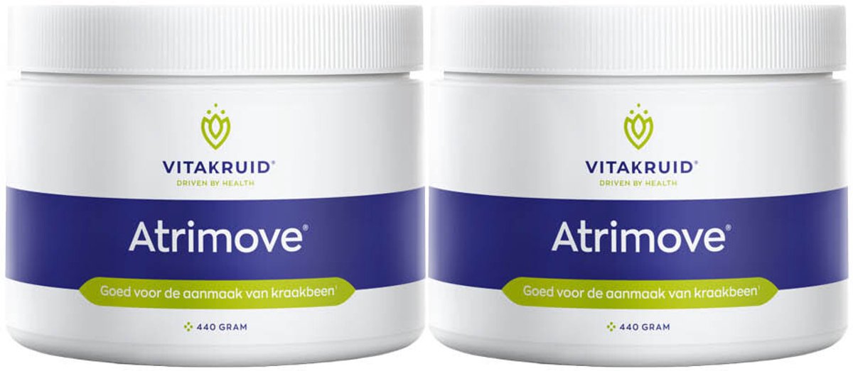 Vitakruid Atrimove Glucosamine Complex Poeder - 2 x 440 gr - Voordeelverpakking