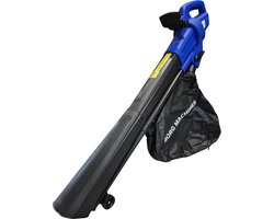 Borg 3 in 1 Bladblazer - 3300 Watt - Blazen - Zuigen - Versnipperen - 270 km/h - 15000 r. / min - Incl. 40 liter opvangzak