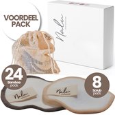 Nalu™ VOORDEEL PACK 32X - Watten - Pads - wattenschijfjes - Inclusief Waszakje - make up pads - make up spons - reuseable