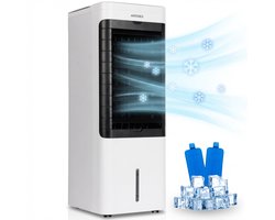 Aironex Aircooler / Luchtkoeler – Met Koelelementen, 5L Watertank, Afstandsbediening, Timer & LED Display – Voor Verfrissende Verkoeling - Geen Mobiele Airco, Maar Effectief Alternatief Zonder Slang
