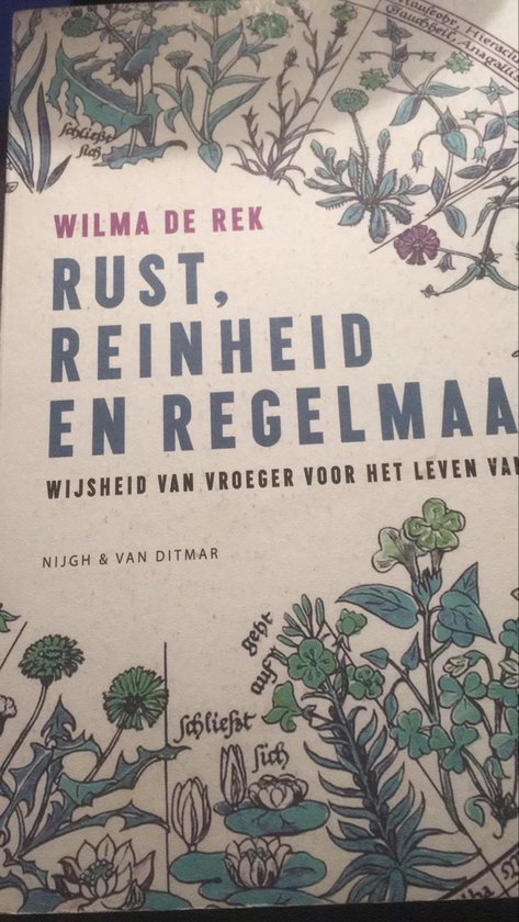 Rust, reinheid en regelmaat - cover