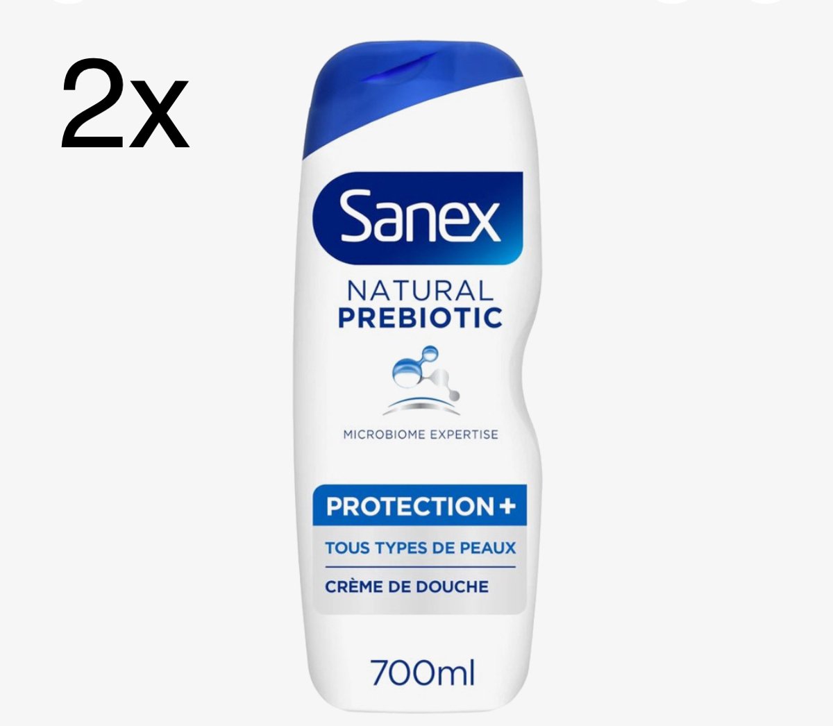 Sanex Natural prebiotic Douchegel - 2 x 700 mL