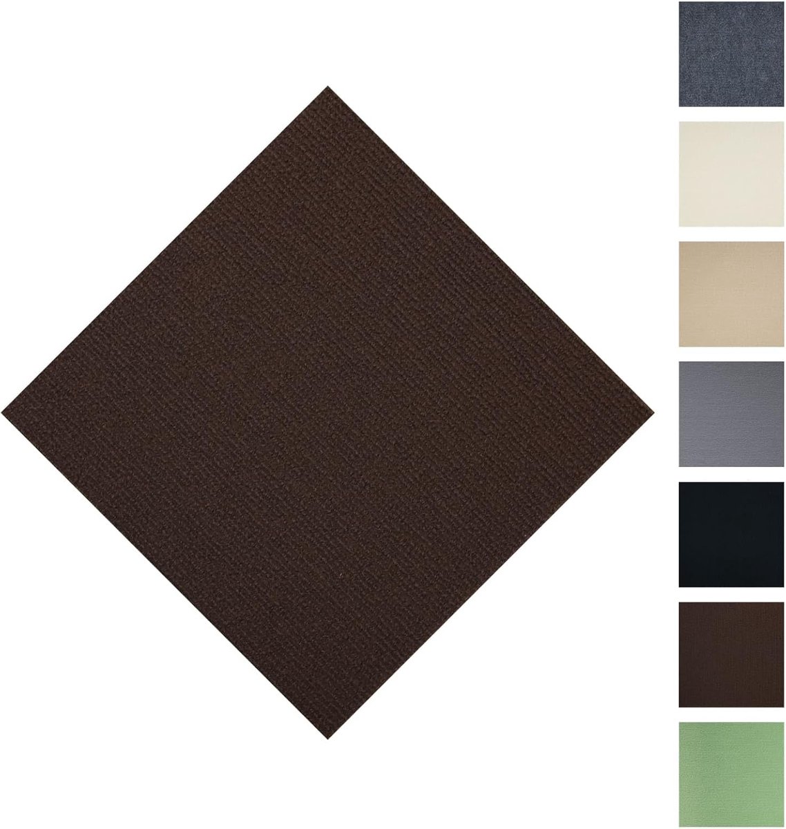 Zelfklevende tapijttegels - 20 stuks - 30x30 cm - Eenvoudige installatie - Antislip