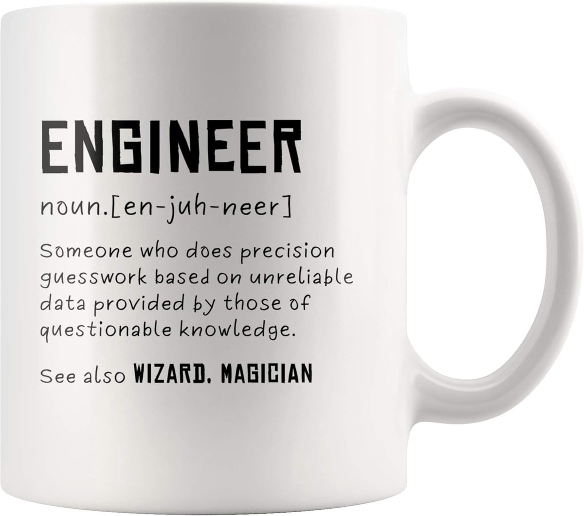 Grappige Mok voor Ingenieurs - Perfecte Cadeaus voor Studenten en Professionals