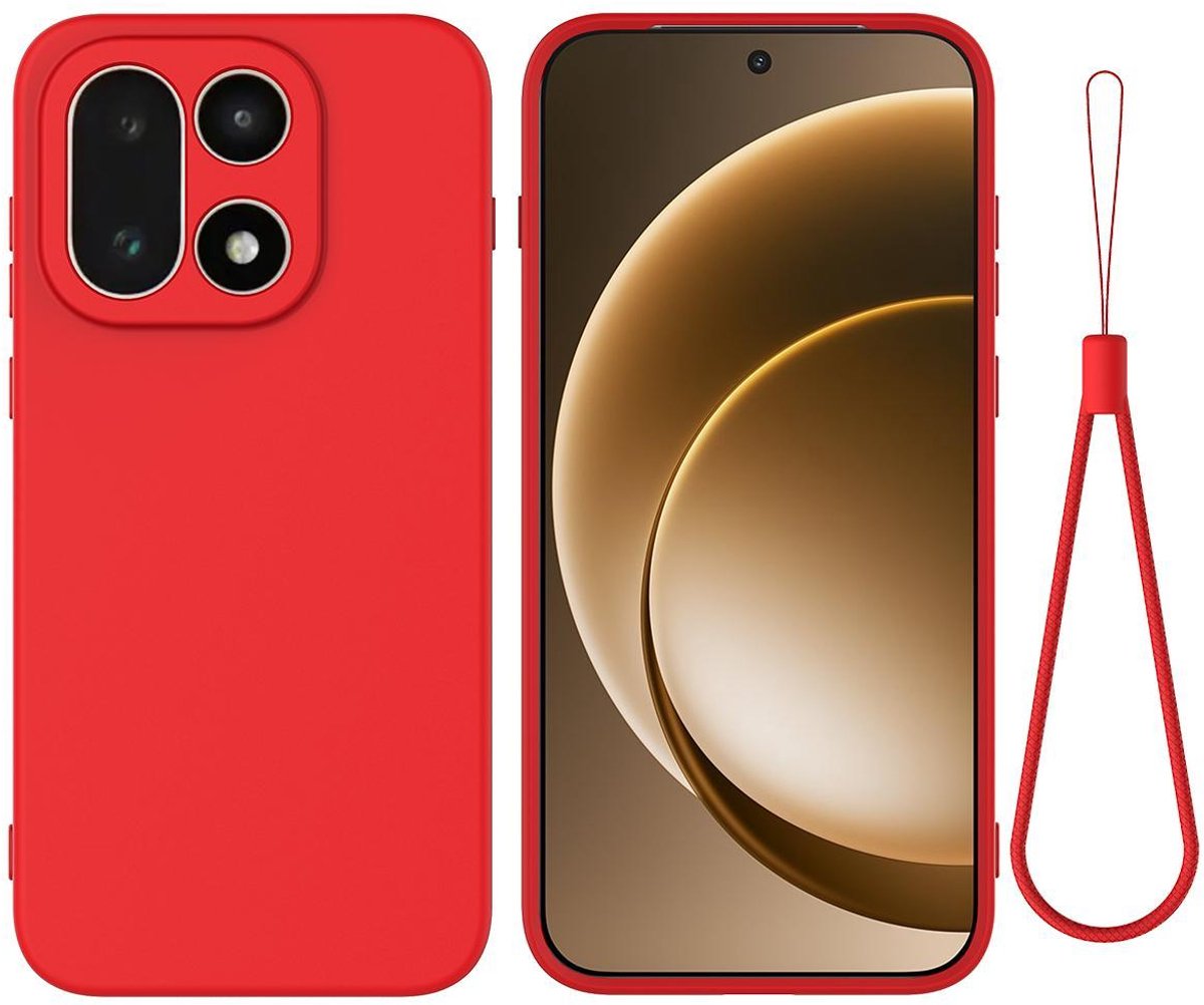 Mobigear Hoesje geschikt voor OnePlus 15 Siliconen Telefoonhoesje | Mobigear Rubber Touch Backcover | 15 Case | Back Cover - Rood