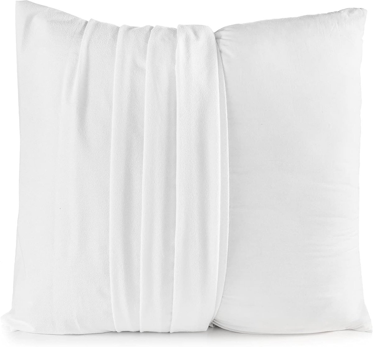 Waterdichte kussenbeschermer set van 2 - 40 x 60 cm, met ritssluiting, 100% katoen, mijtbescherming