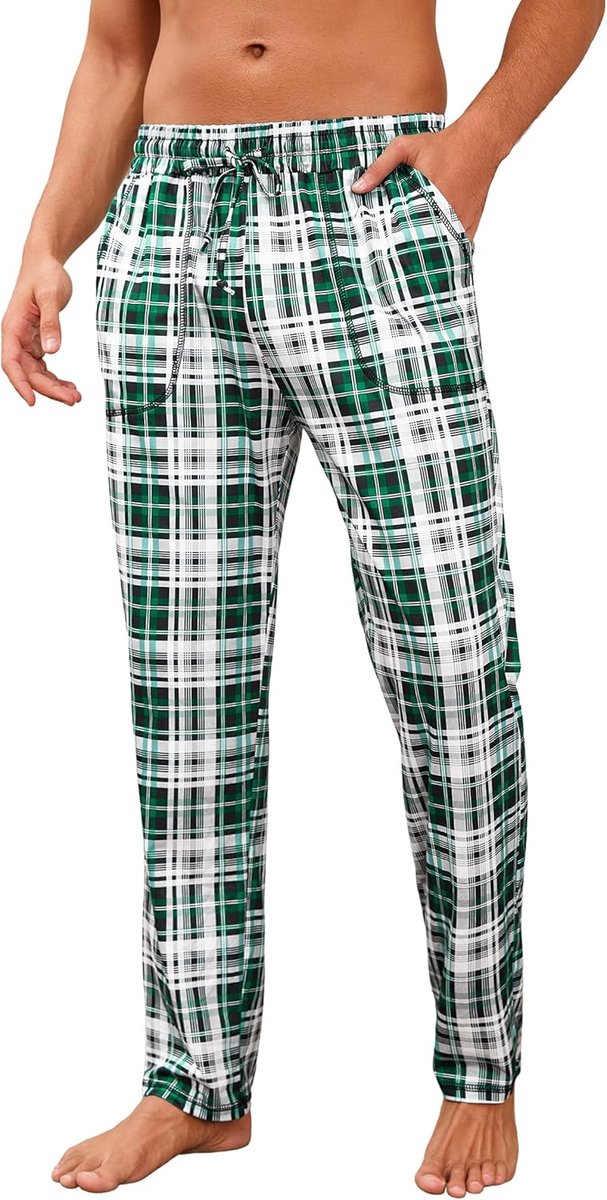 Diverse Lange Pyjamabroek voor Heren - Geruit en Comfortabel