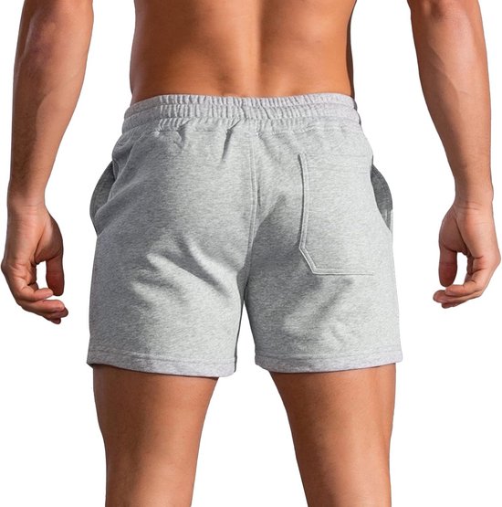 Heren Sweatshorts Korte Joggingbroek Katoen Ademend Sportshort voor Joggen, Yoga en Training — afbeelding 4
