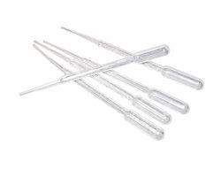 Kunststof pipetten - Druppelteller - Plastic - 3ml - 5 Stuks