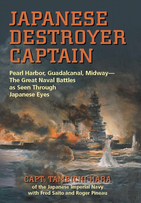 Japanese Destroyer Captain - cover