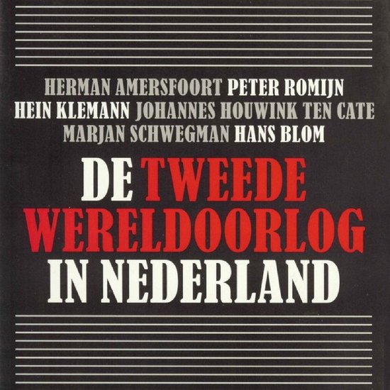 De Tweede Wereldoorlog in Nederland - cover