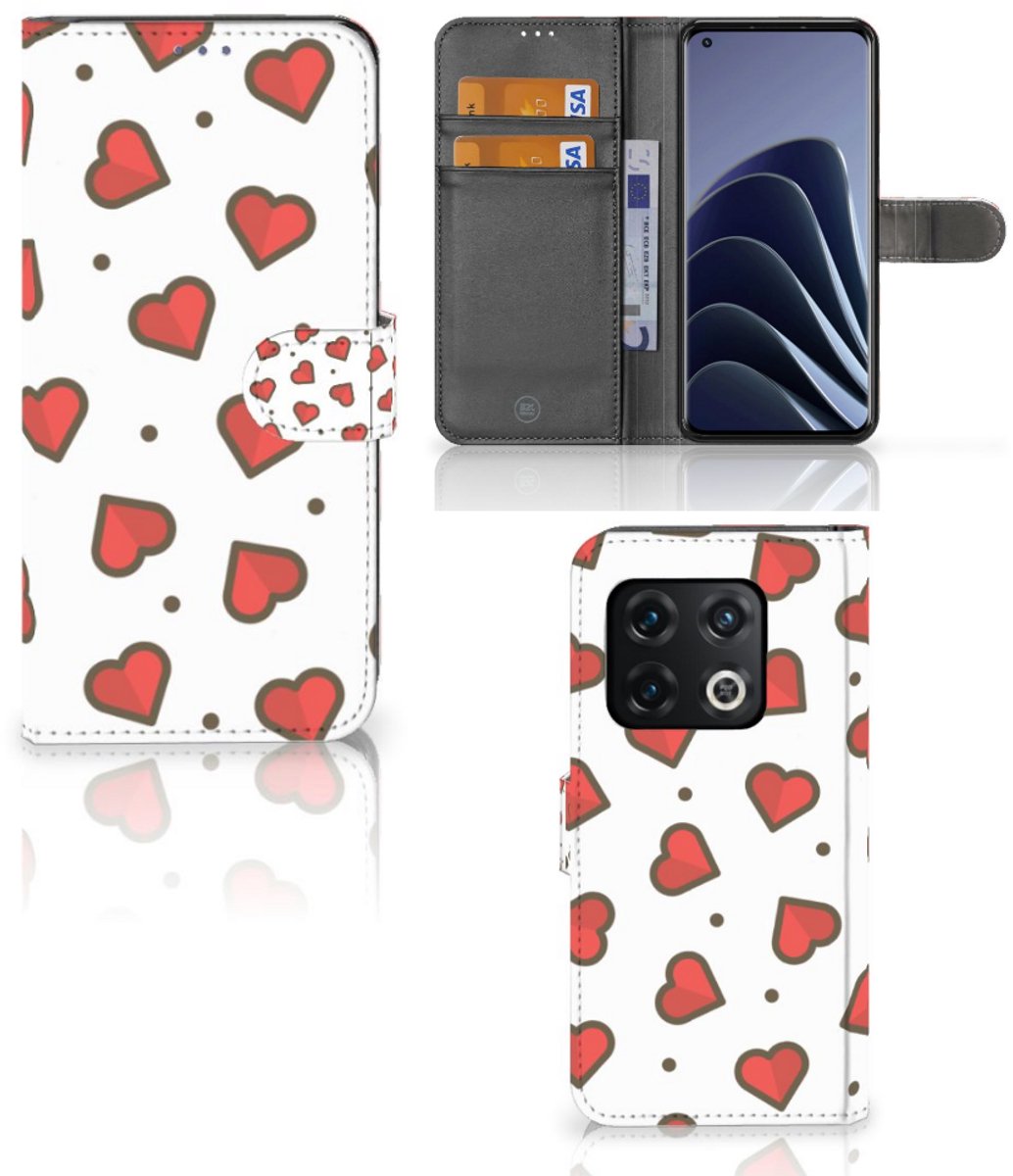 OnePlus 10 Pro Telefoon Hoesje Hearts