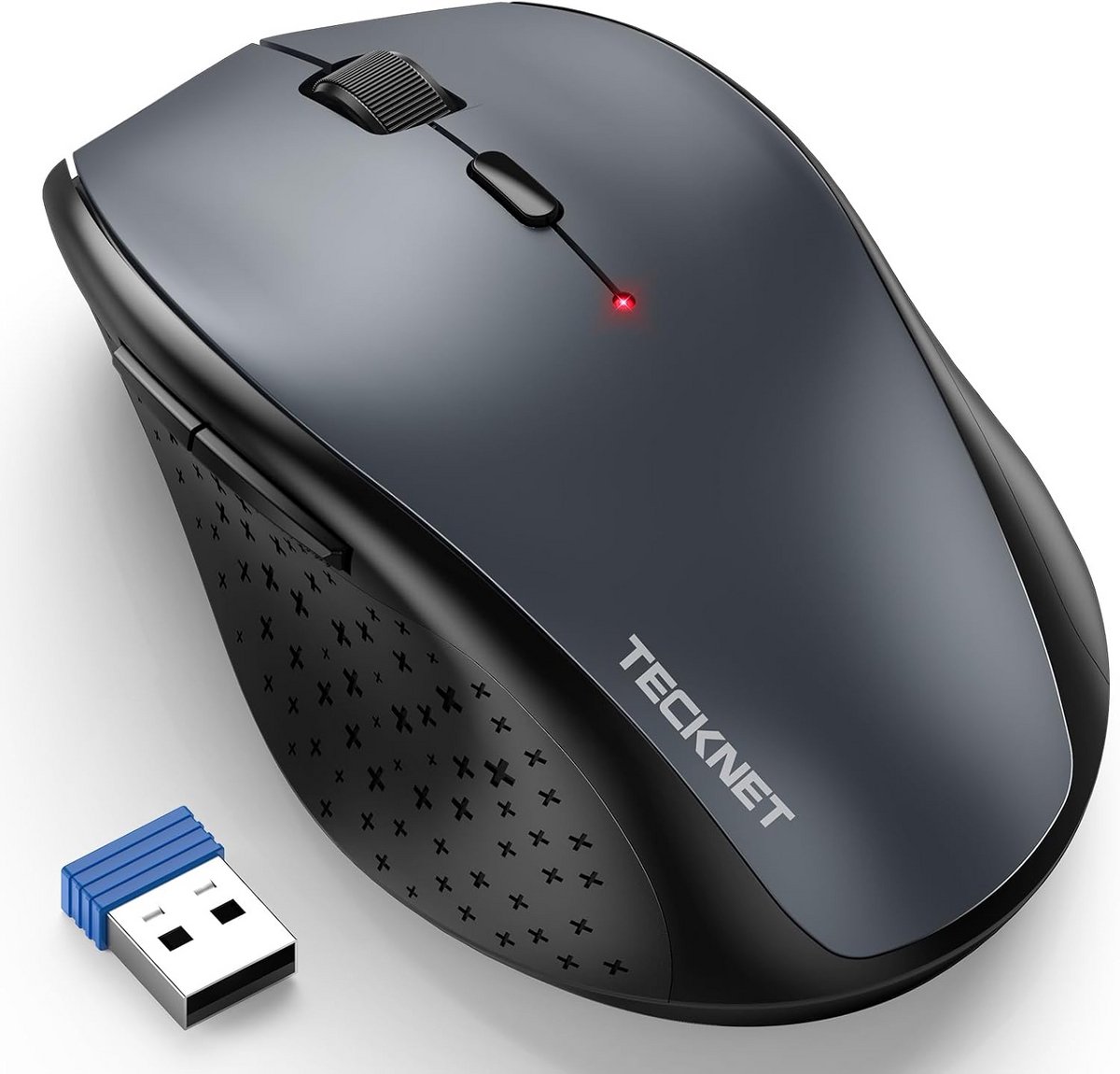 Draadloze Muis 4800 dpi - 2.4G met USB Ontvanger en Lange Batterijduur