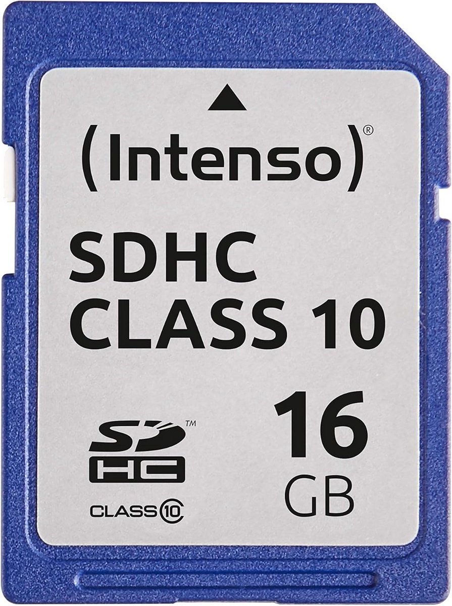 SDHC 16GB Class 10 Geheugenkaart voor Camera's en Videocamera's