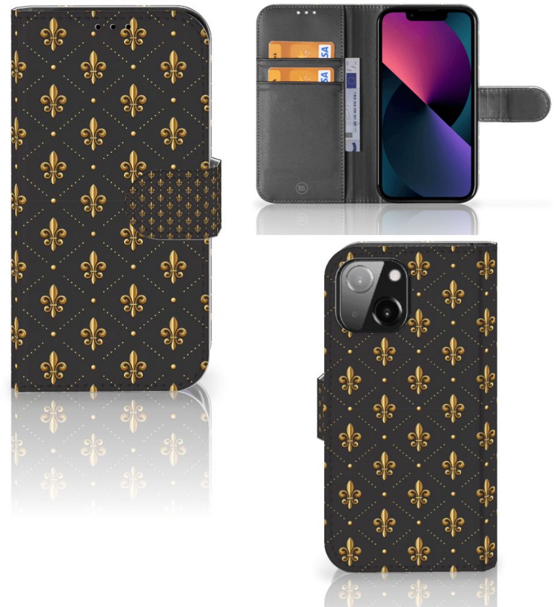 iPhone 13 Mini Telefoon Hoesje Franse Lelie