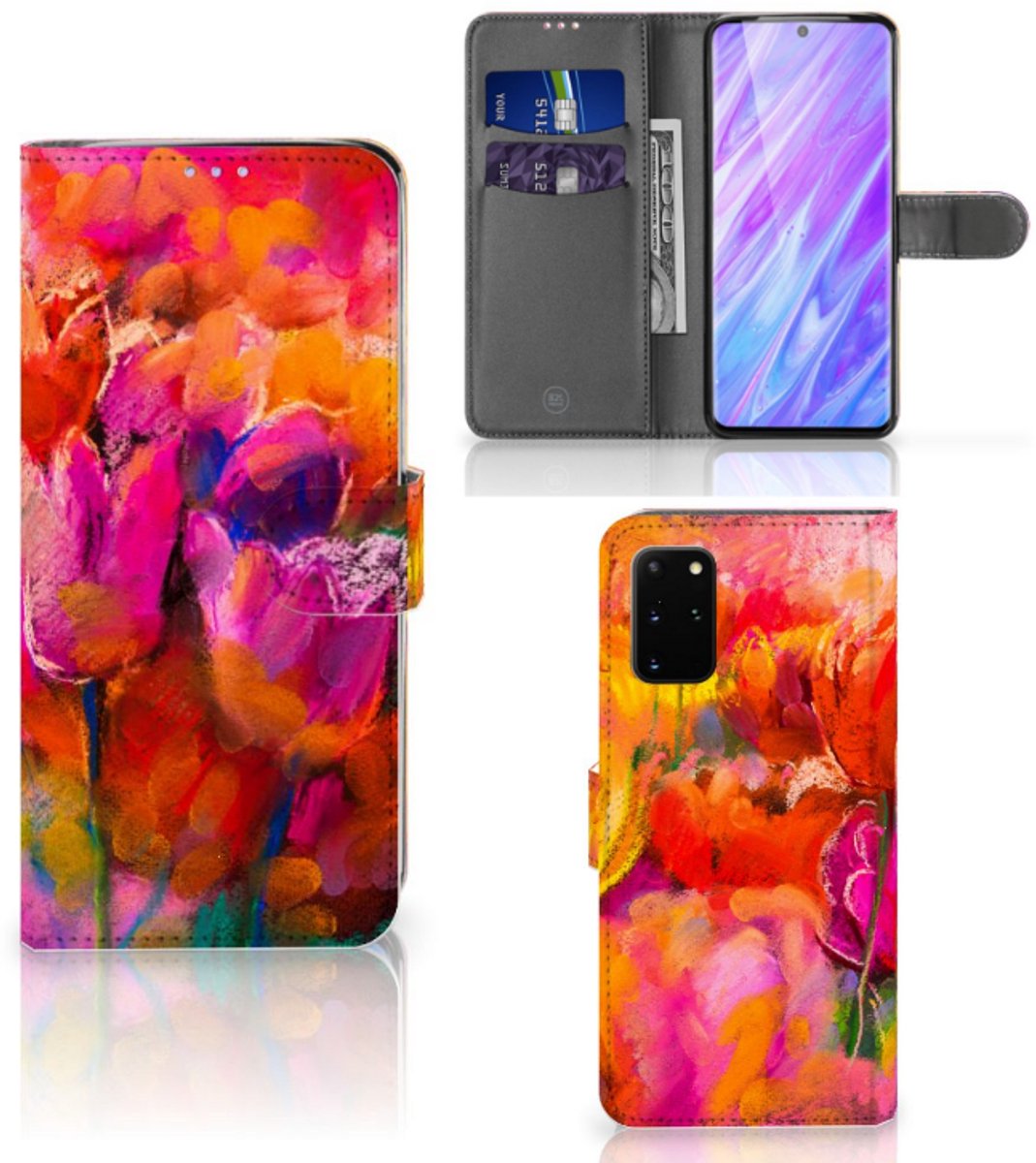 Hoesje Samsung Galaxy S20 Plus Tulips