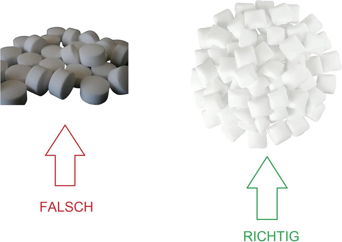 Regeneratietabletten voor onthardingsinstallaties - 25 kg verpakking met multifunctionele doek