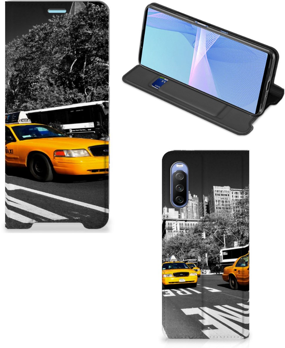 Sony Xperia 10 III Book Cover New York Taxi