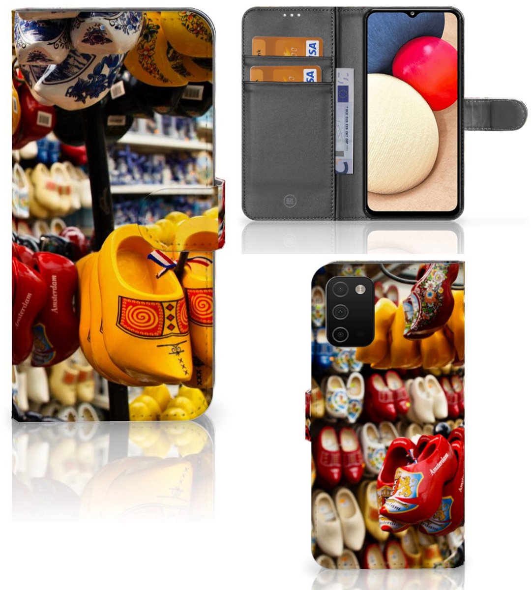 Samsung Galaxy A03s Flip Cover Klompen