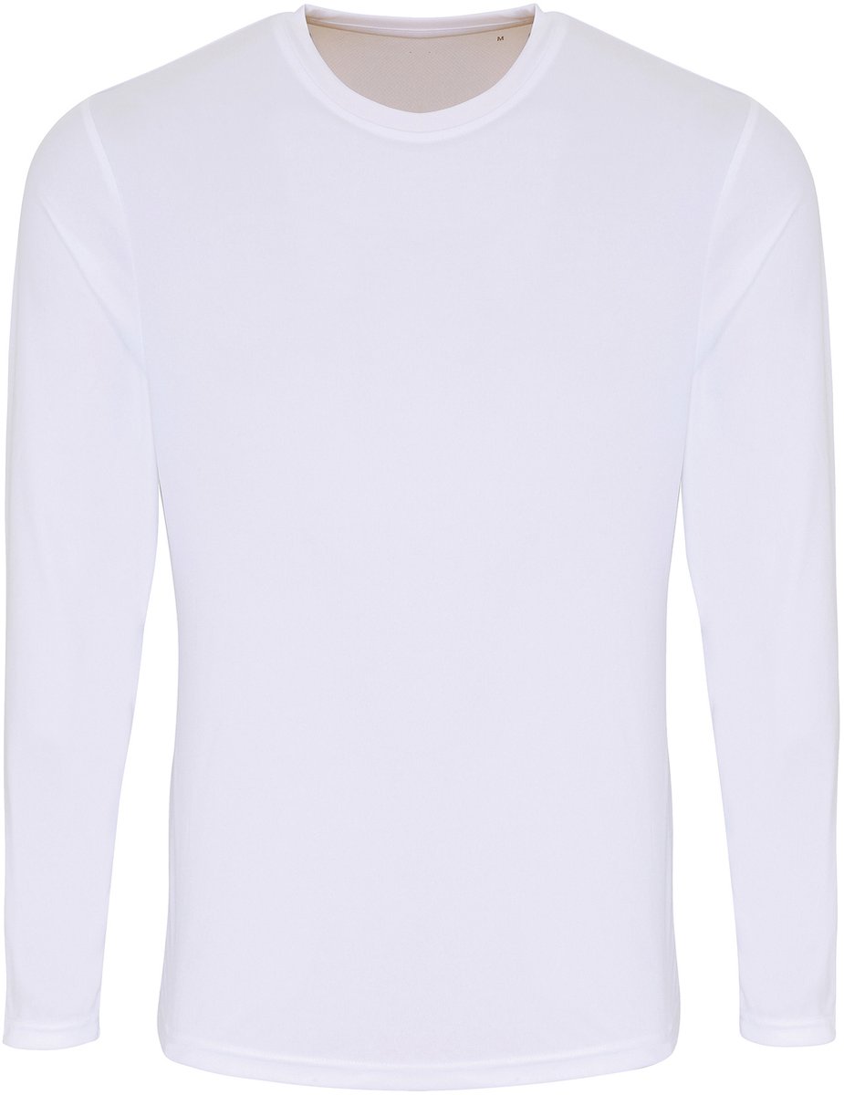 TriDri Men´s Long Sleeve Performance T-Shirt TR050 - White - S