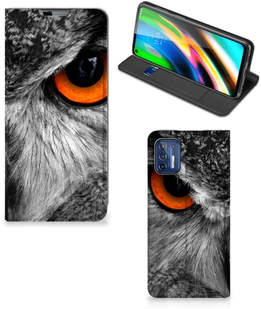 Motorola Moto G9 Plus Hoesje maken Uil