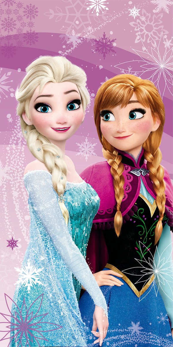 Disney Frozen Strandlaken Proud - 70 x 140 cm - Katoen
