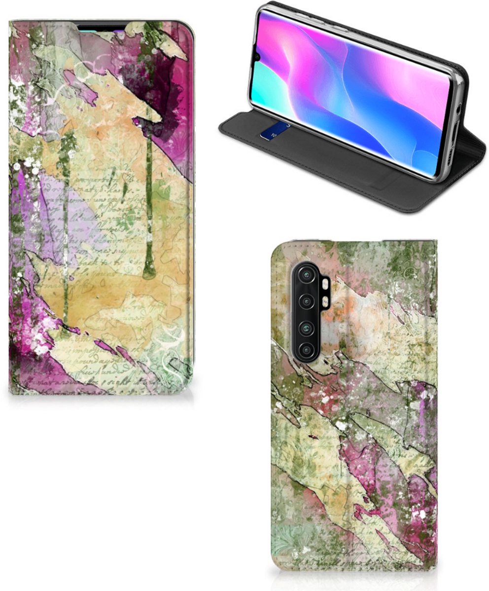 Bookcase Xiaomi Mi Note 10 Lite Letter Painting