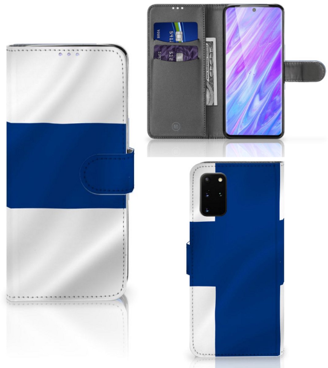 Samsung Galaxy S20 Plus Bookstyle Case Finland
