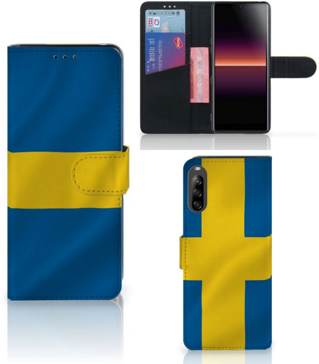 Sony Xperia L4 Bookstyle Case Zweden