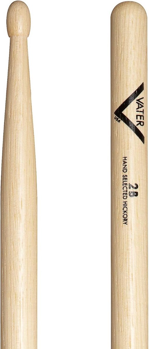 2B Houten Drumsticks van American Hickory voor Optimaal Geluid