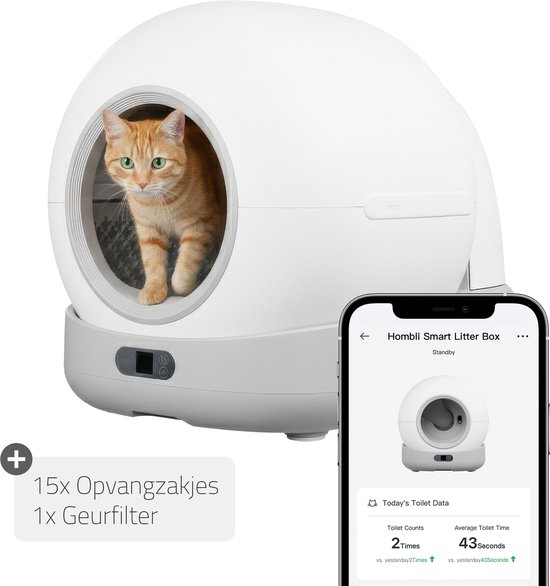 Hombli Automatische Kattbak