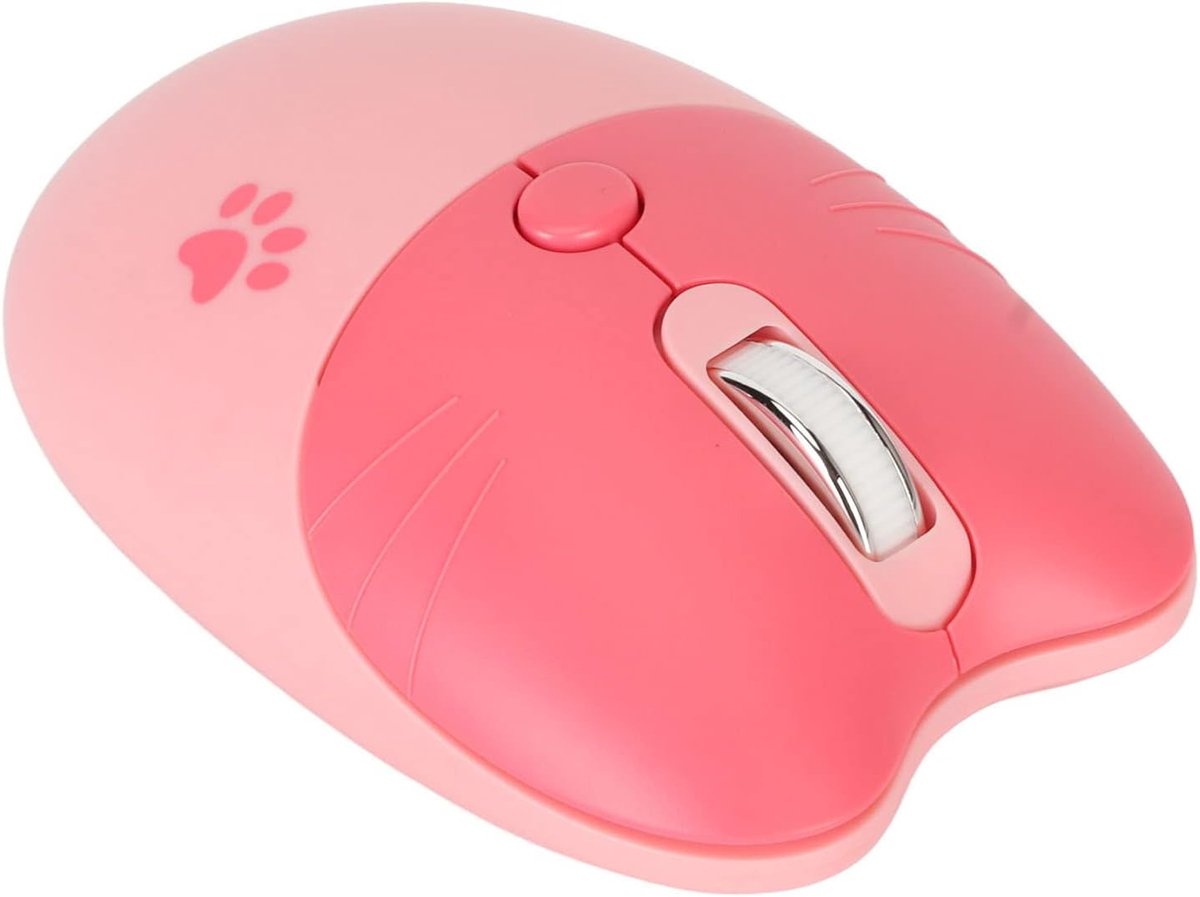 Draadloze Stille Muis met Instelbare DPI voor Laptop en Desktop