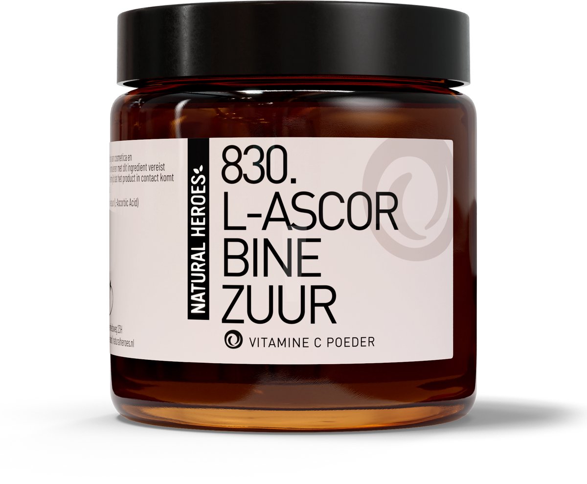 Natural Heroes - L-Ascorbinezuur 100% - (Vitamine C Poeder) 100 ml