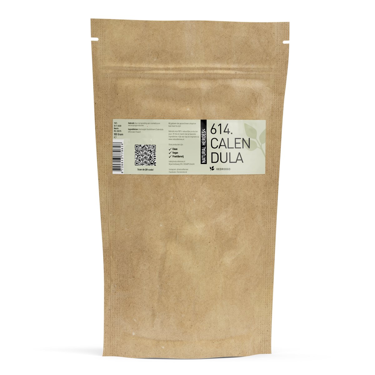 Natural Heroes - Calendula (Gedroogd) 100 gram